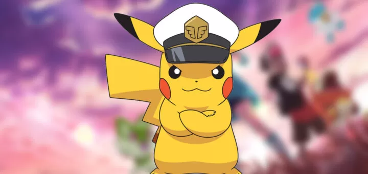 capitán pikachu pokémon