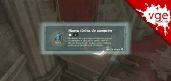 túnica de campeón tloz tears of the kingdom