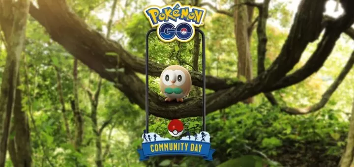Rowlet día de la comunidad pokémon go