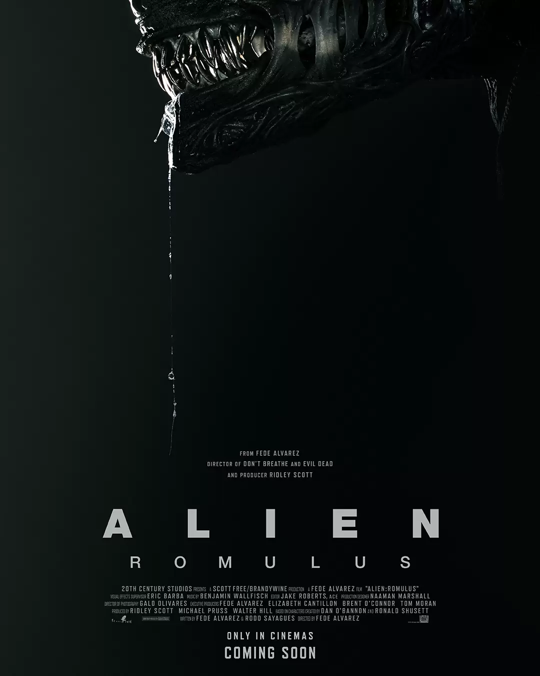 alien: romulus trailer póster