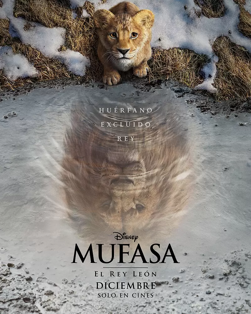 póster mufasa: el rey león