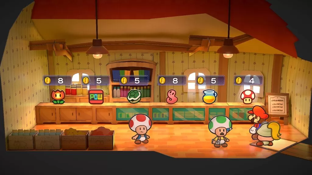 Review Paper Mario: The Thousand-Year Door items