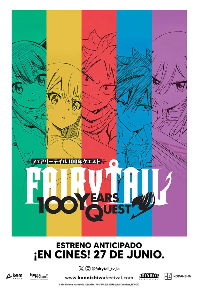 FAIRY TAIL 100 YEARS QUEST póster