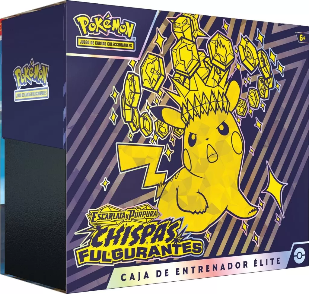 caja de entrenador élite JCC Pokémon: Chispas Fulgurantes