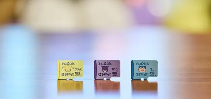 SanDisk Pokémon microSD western digital