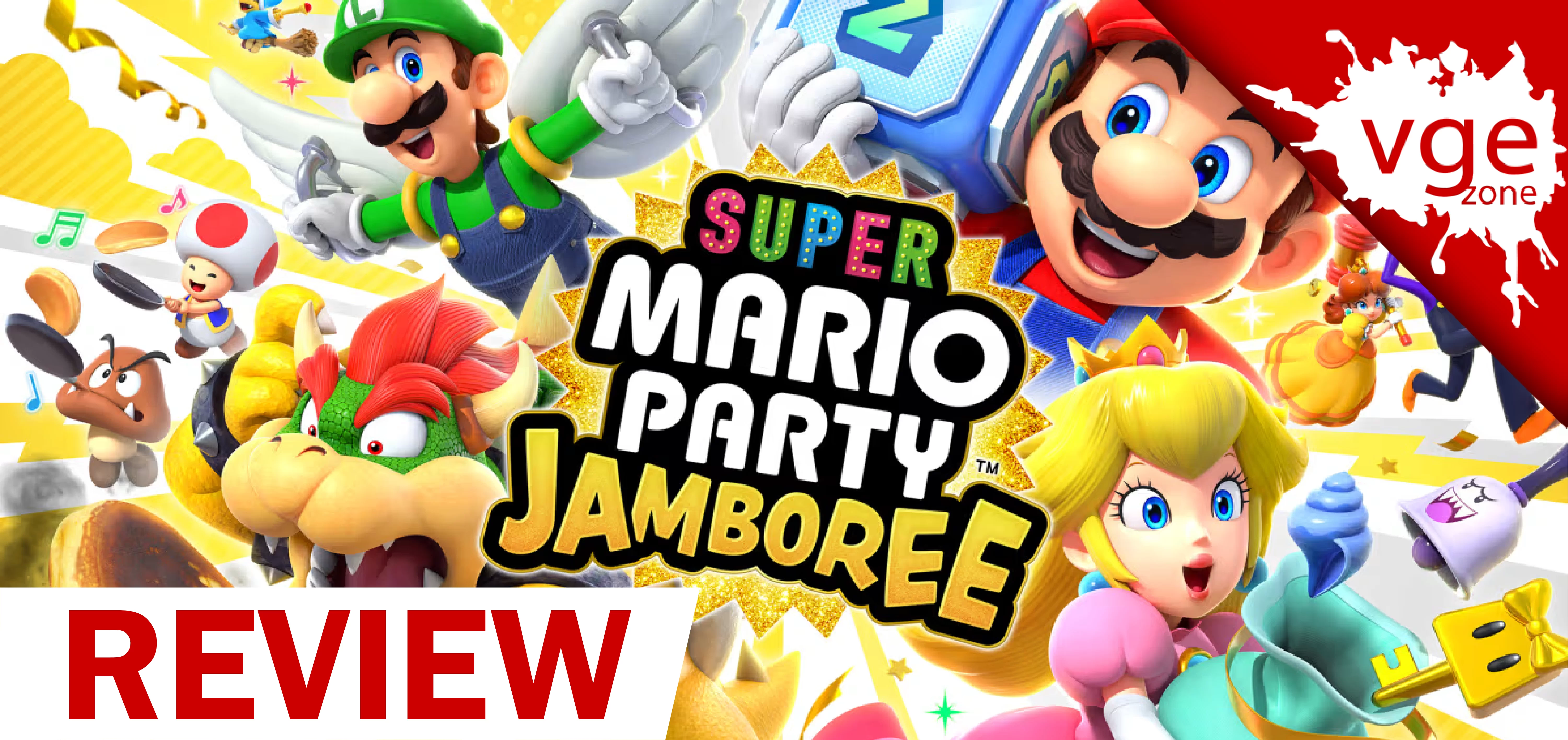 REVIEW - MARIO PARTY JAMBOREE