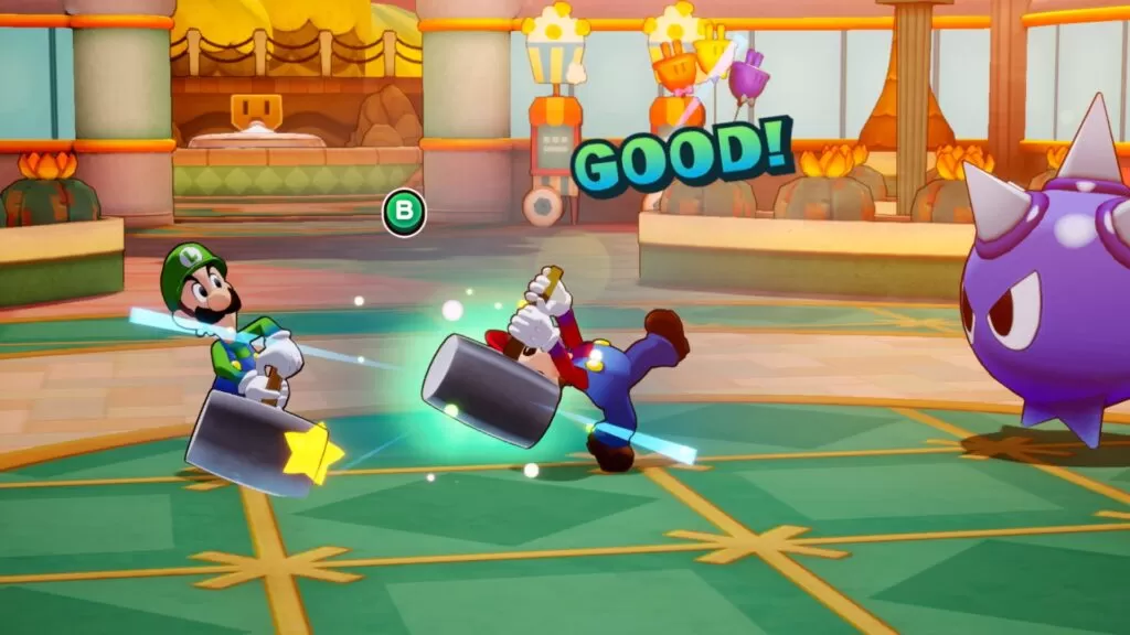 Review Mario & Luigi: Brothership combate