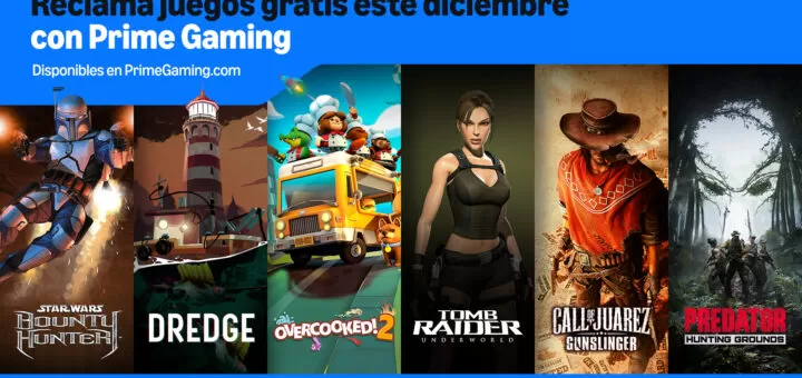 Juegos Prime Gaming Diciembre 2024