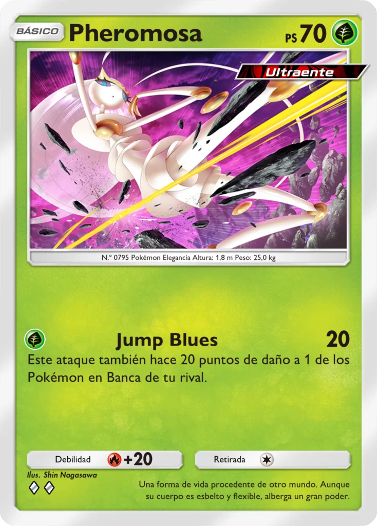 Pokemon Trading Card Game Pocket Extradimensional Crisis Pheromosa ES