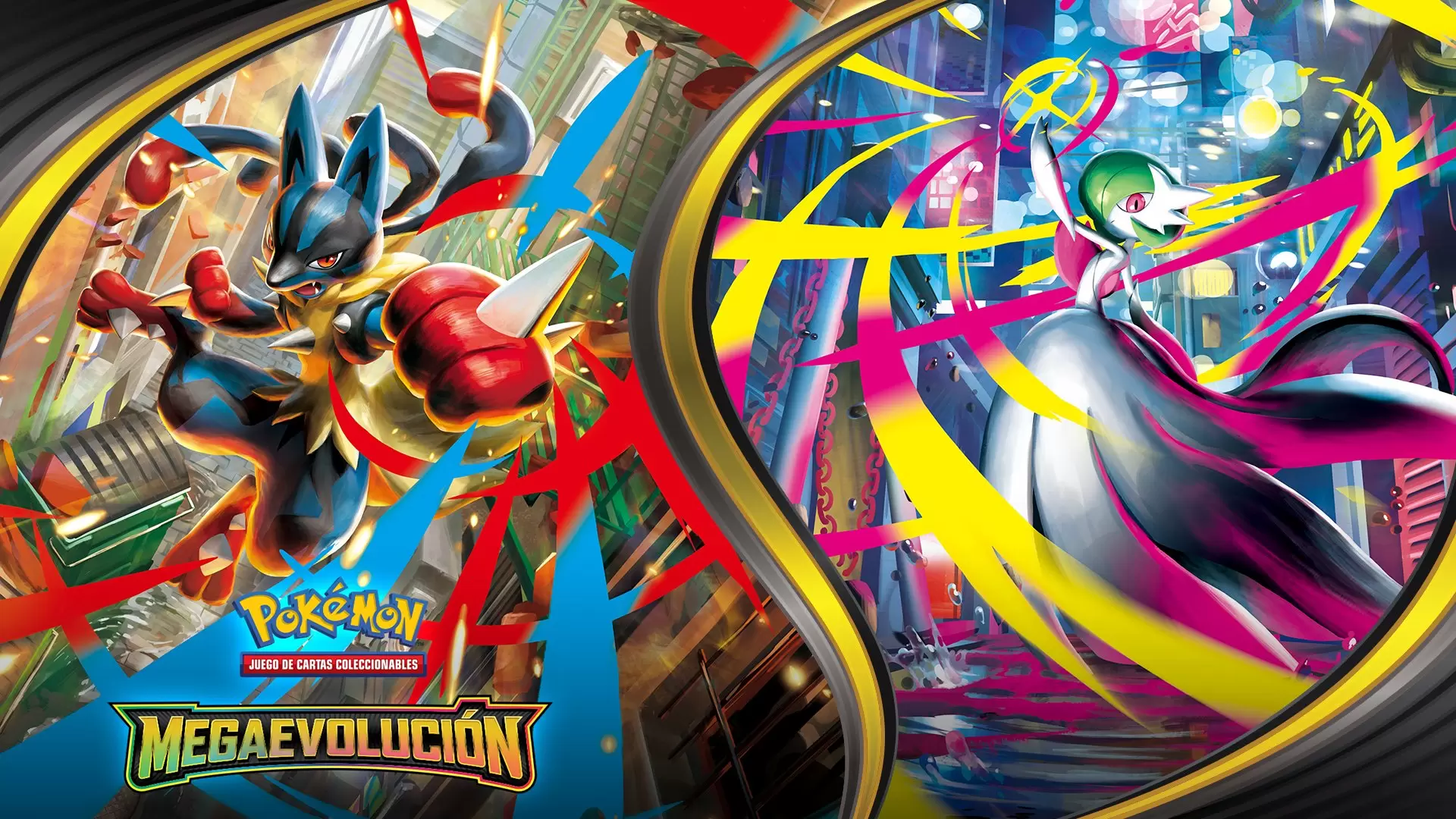 JCC Pok&eacute;mon: Megaevoluci&oacute;n lucario gardevoir