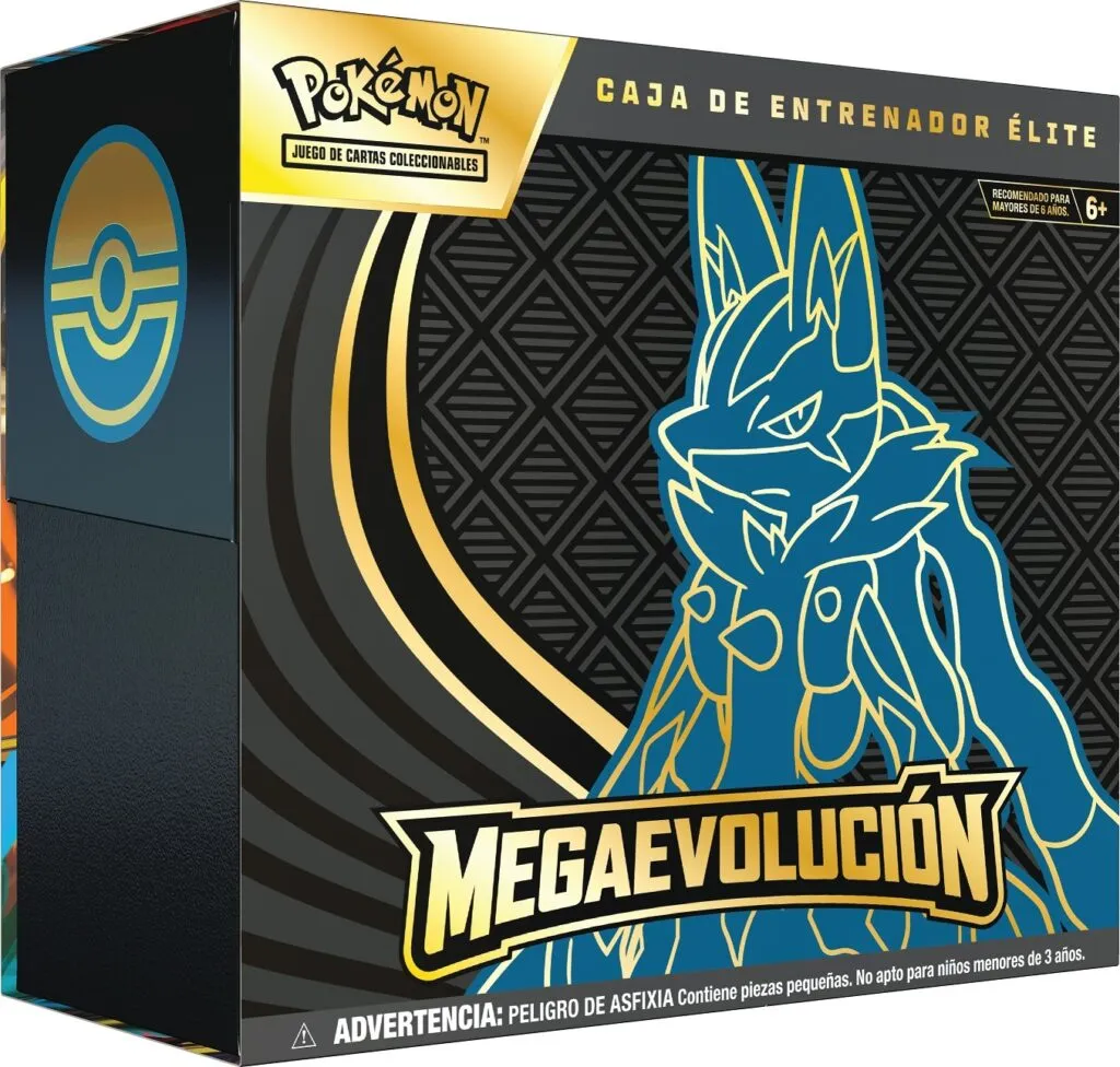 Pokemon TCG Mega Evolution Elite Trainer Box Mega Lucario ES LA