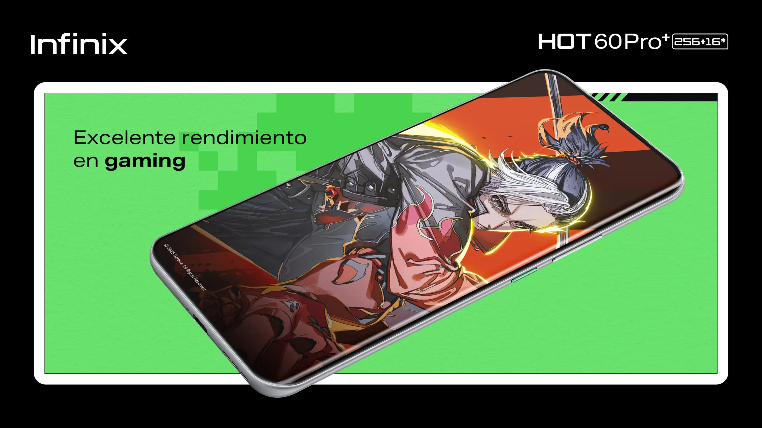 HOT 60 Pro+, edici&oacute;n especial FreeFire