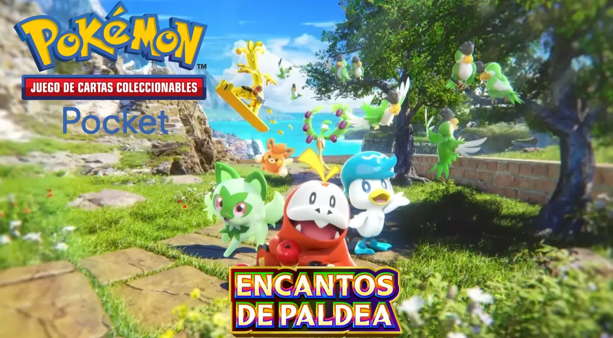 Encantos de paldea jcc pokémon pocket