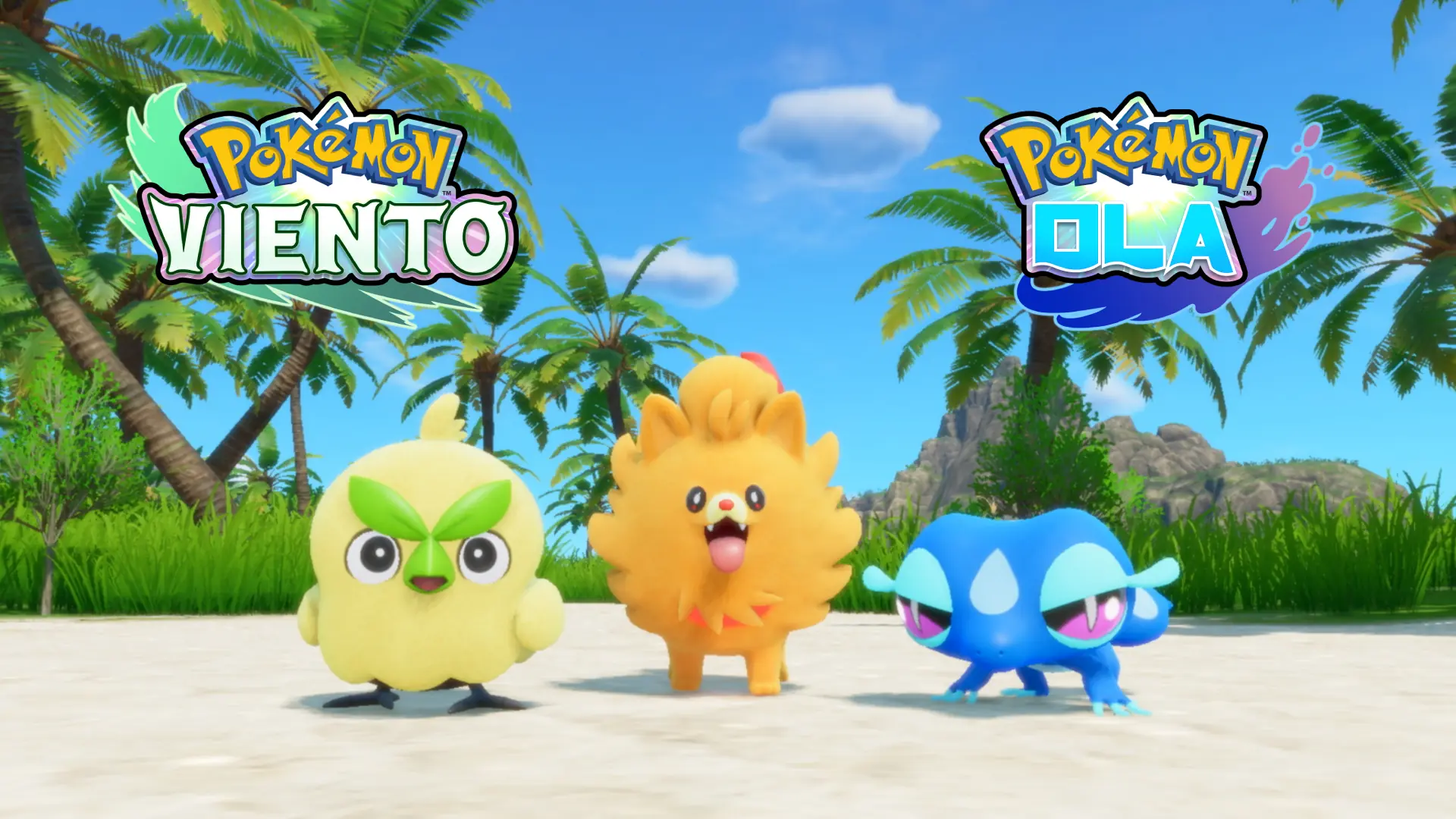 pokémon viento y pokémon ola