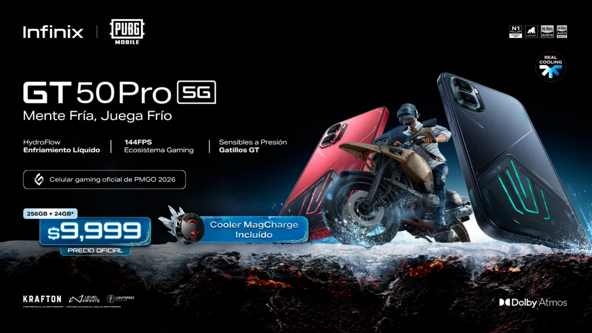 Infinix GT 50 Pro 5G m&eacute;xico precio